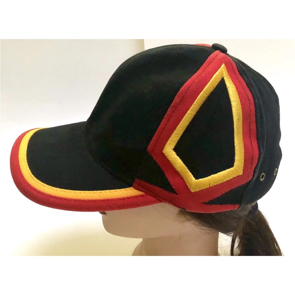 VINTAGE NISSIN CAP HAT EMBROIDERED ADJUSTABLE HOOK & LOOP SPORTS RACING